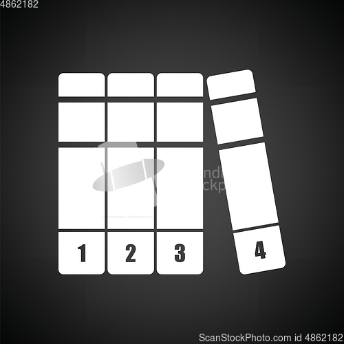 Image of Books volumes icon