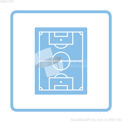 Image of Icon of aerial view soccer field