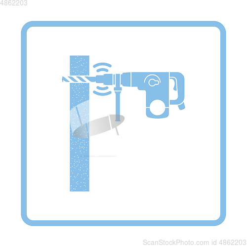 Image of Icon of perforator drilling wall