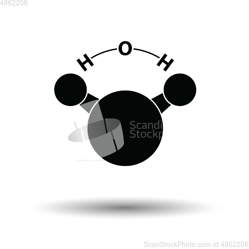 Image of Icon of chemical molecule water