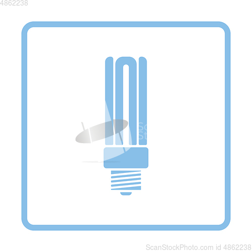 Image of Energy saving light bulb icon