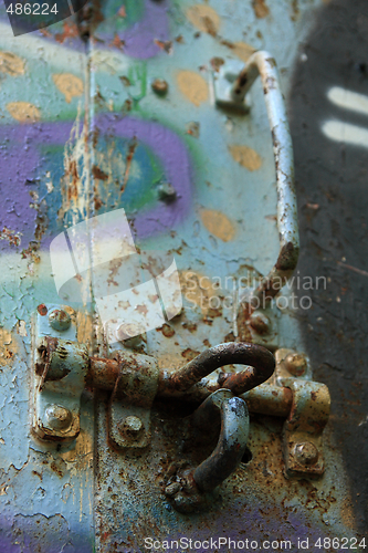 Image of Old rusty door