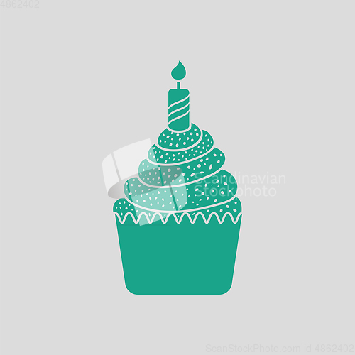 Image of First birthday cake icon