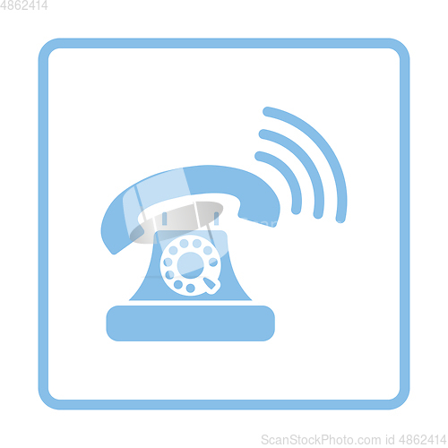 Image of Old telephone icon