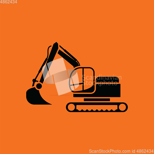 Image of Icon of construction excavator