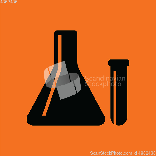 Image of Chemical bulbs icon