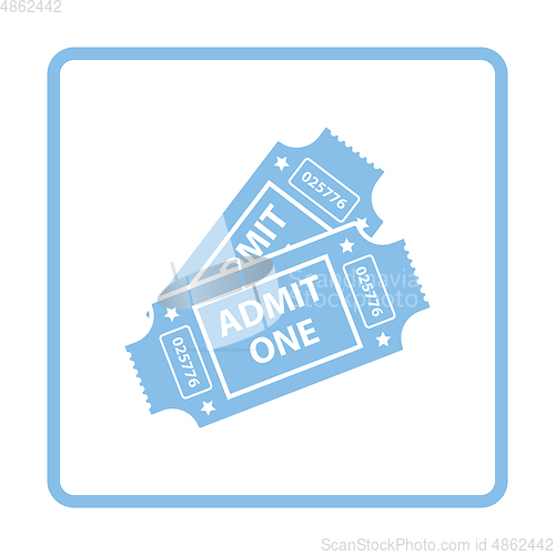 Image of Cinema tickets icon