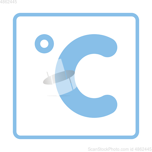 Image of Celsius degree icon