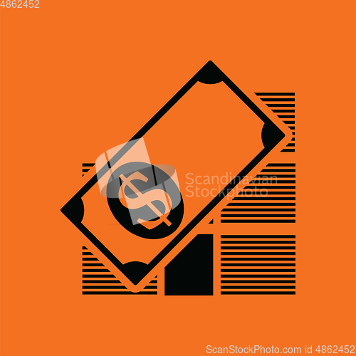 Image of Stack of banknotes icon