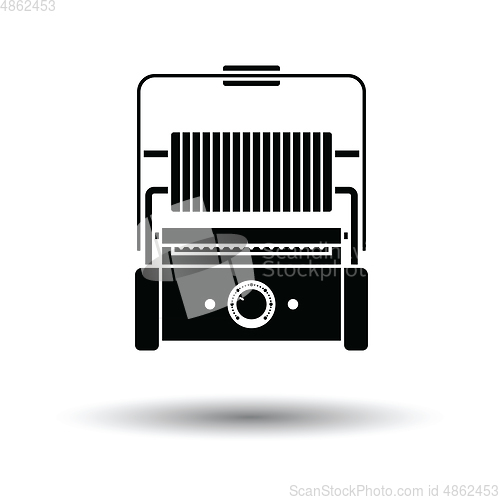 Image of Kitchen electric grill icon