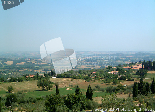 Image of Fields outside Sarteano