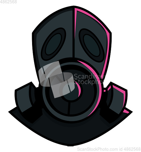 Image of Battle weapon, vector color illustration.