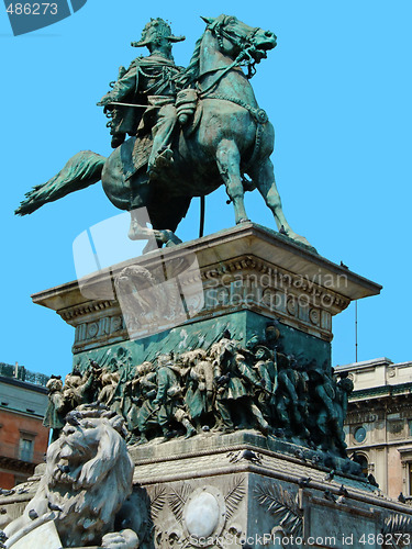 Image of Vittorio Emanuele the second's monument