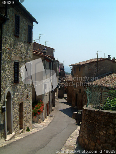 Image of Sarteano street
