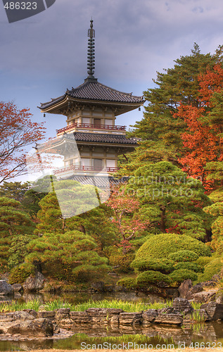 Image of Rinoji Temple pagoda