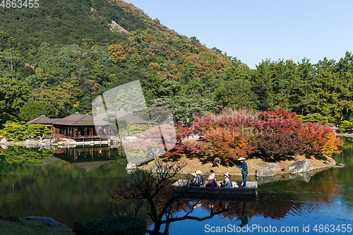 Image of Traditional Japanese Ritsurin Garden