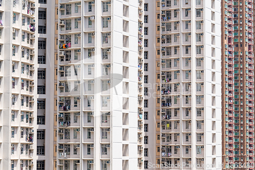 Image of Downtown residential building facade