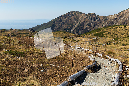 Image of Mount Tate with hiking trail