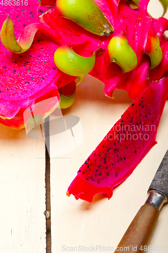 Image of fresh dragon fruit