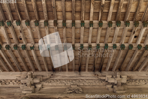 Image of Wooden temple in japan