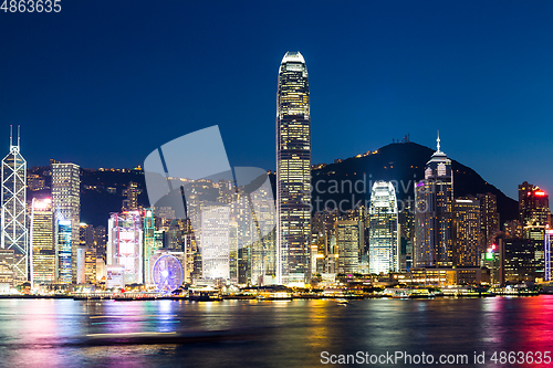 Image of Hong Kong night