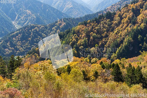 Image of Mountain range in Tateyama