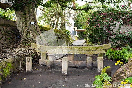 Image of Kurojin buried torii