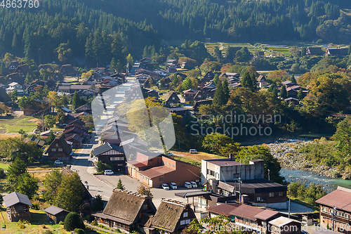 Image of Traditional Shirakawago village 