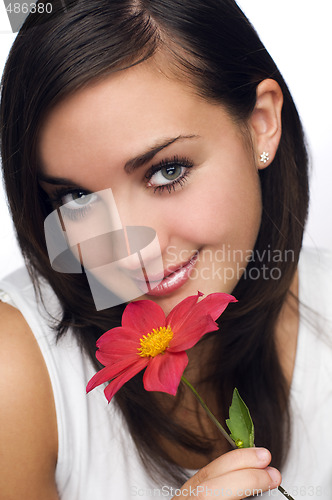 Image of brunette