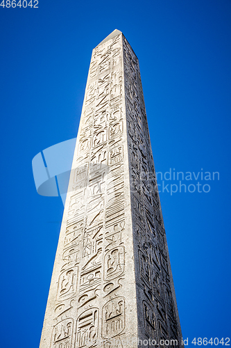 Image of Obelisk of Luxor in Concorde square, Paris