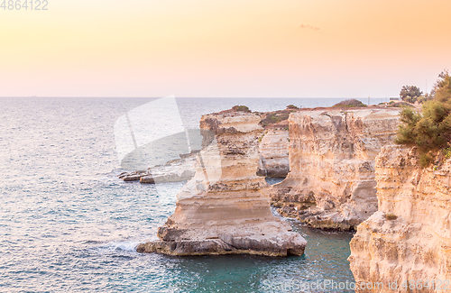 Image of Italy, Santo Andrea cliffs in Puglia