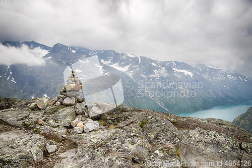 Image of Mountain hiking in Norway