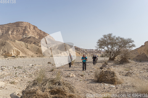 Image of Desert trekking in Israel