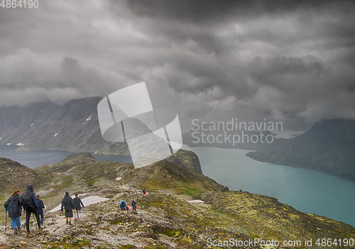 Image of Mountain hiking in Norway