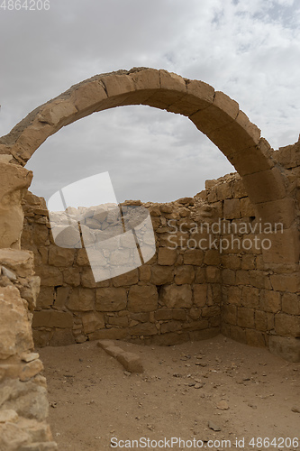 Image of Shivta archaeology ruins in israel