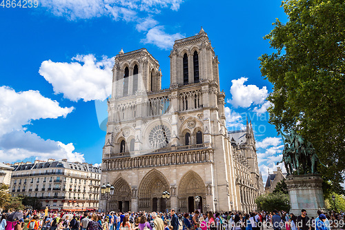 Image of Notre Dame de Paris cathedral