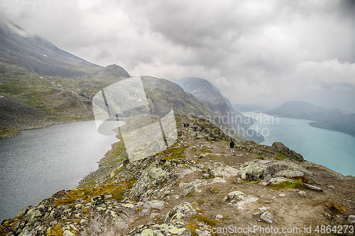 Image of Mountain hiking in Norway