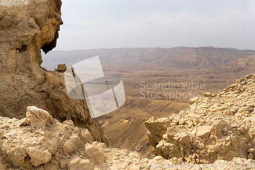 Image of Travel in Israel negev desert landscape