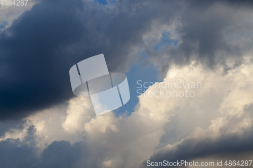 Image of dark cloud sky