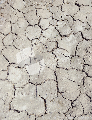 Image of fissured soil background