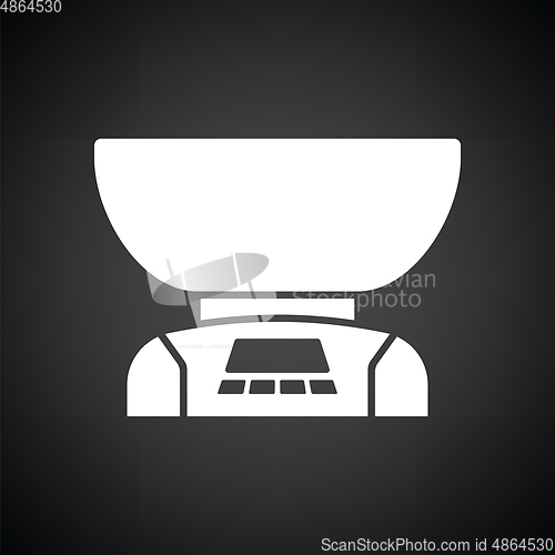 Image of Kitchen electric scales icon