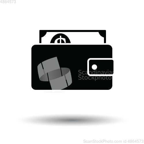 Image of Wallet with cash icon