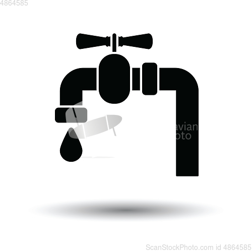 Image of Icon of  pipe with valve