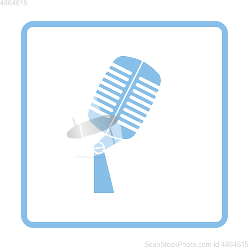 Image of Old microphone icon