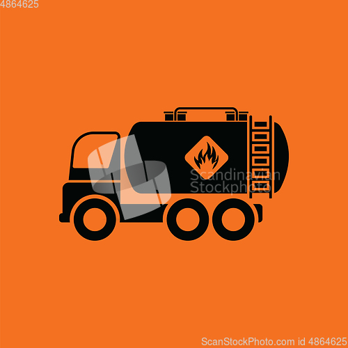Image of Fuel tank truck icon