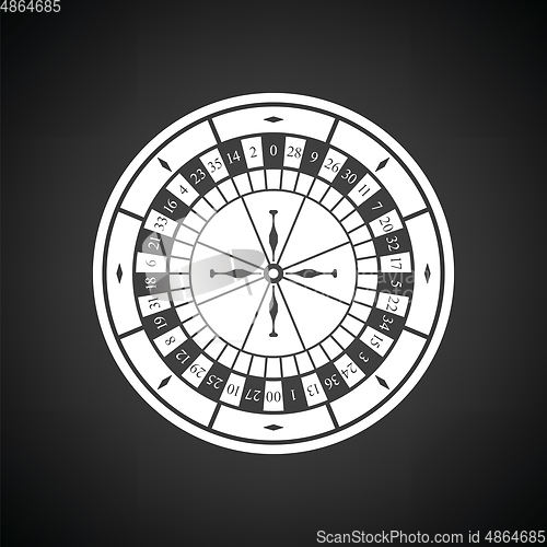 Image of Roulette wheel icon