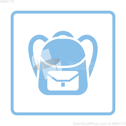 Image of School rucksack  icon