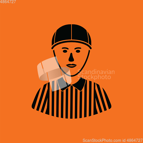 Image of American football referee icon