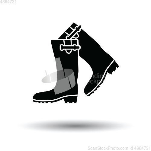 Image of Hunter\'s rubber boots icon