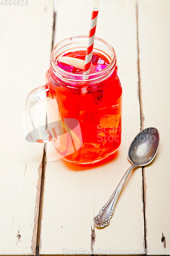 Image of fresh fruit punch drink